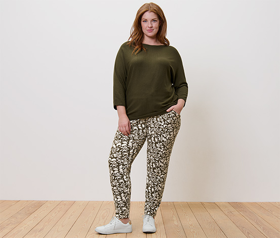 Bedruckte Jerseyhose