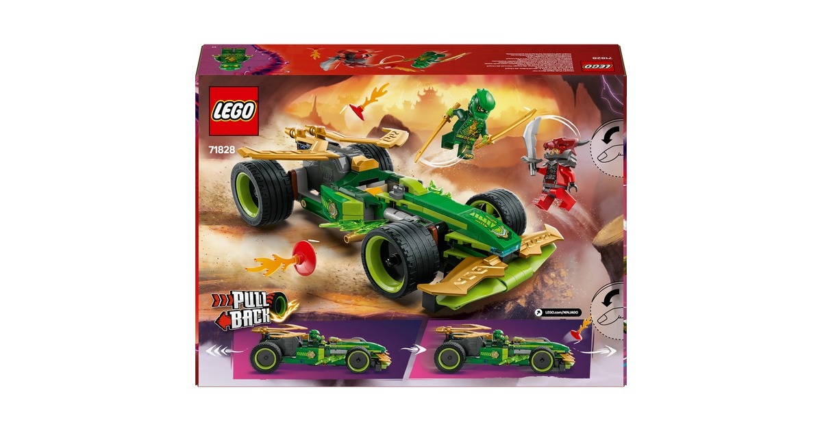 LEGONinjago - Lloyds pull-back racewagen Constructiespeelgoed  (71828)