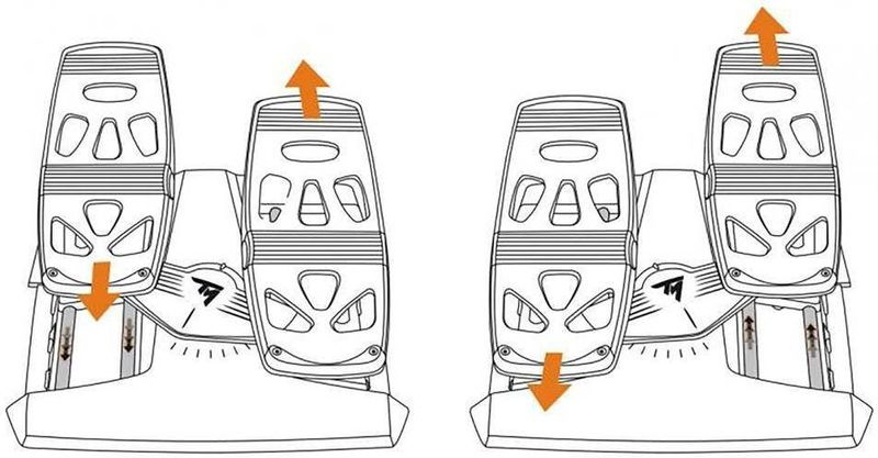 Thrustmaster T-Flight Rudder Pedals