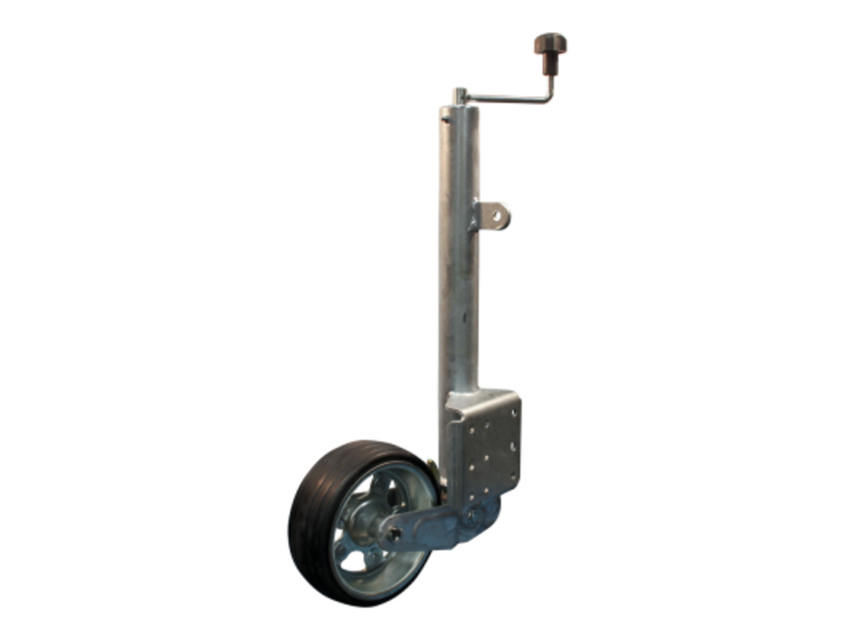 Novio 60 mm automatisch opklapbaar neuswiel met stalen velg