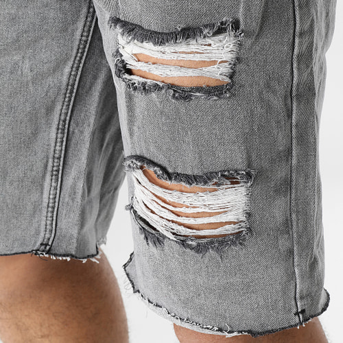 Short Jean Gris Chiné