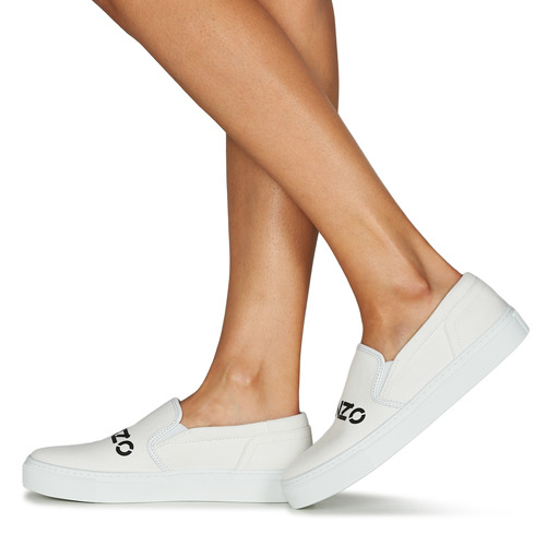 Kenzo - K-SKATE SLIP-ON KENZO LOGO Blanco