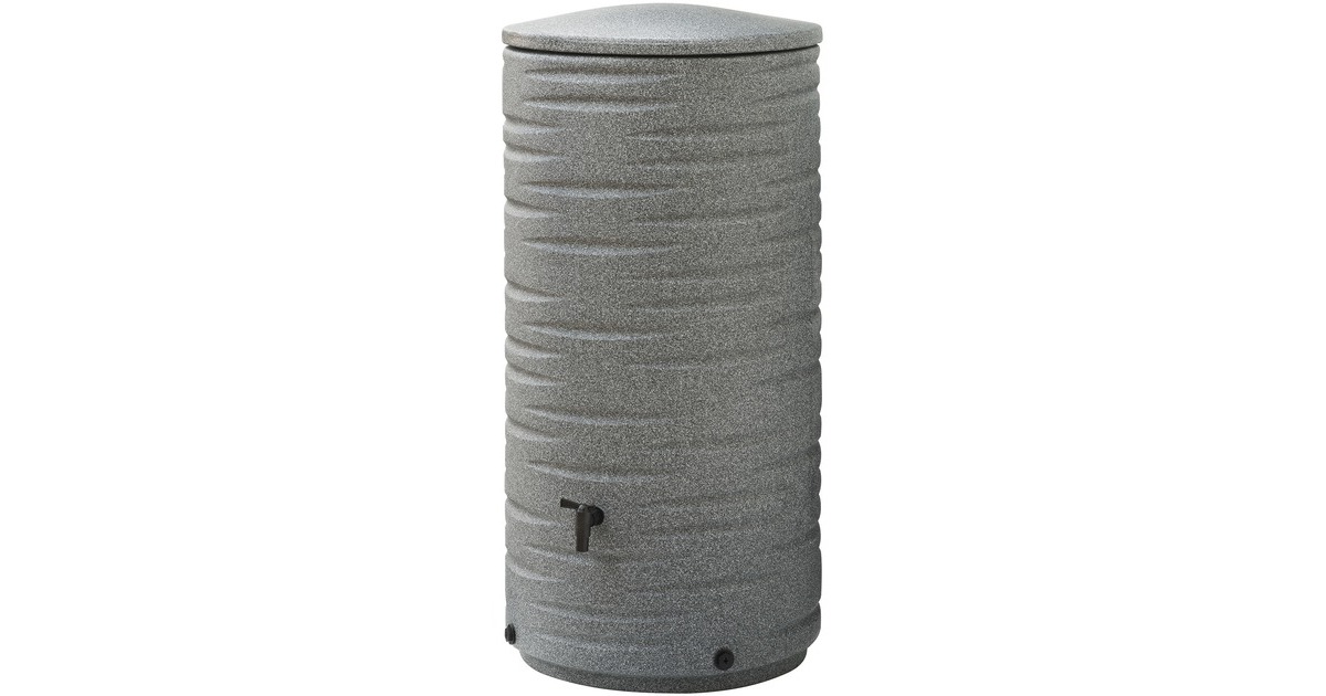 NatureCilindervormige regenton  (Grijs, 290 liter)