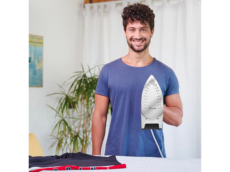 Polti Dampfbügeleisen Vaporella Quick & Comfort QC110 Dampfbügeleisen mit Soft-Touch-Pad