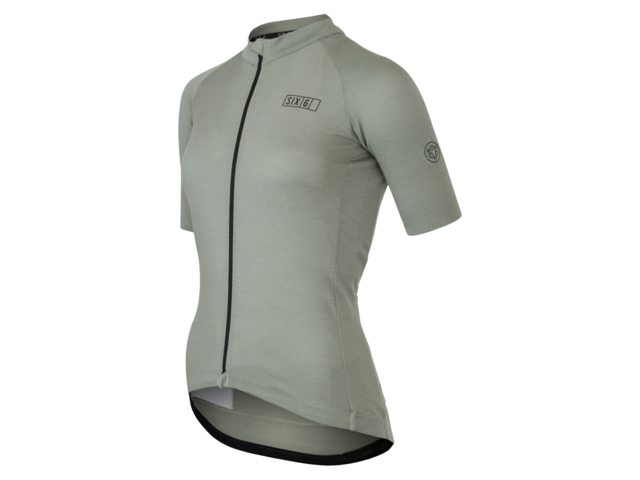 AGU SIX6 Merino kortærmet cykeltrøje Highland Green dame