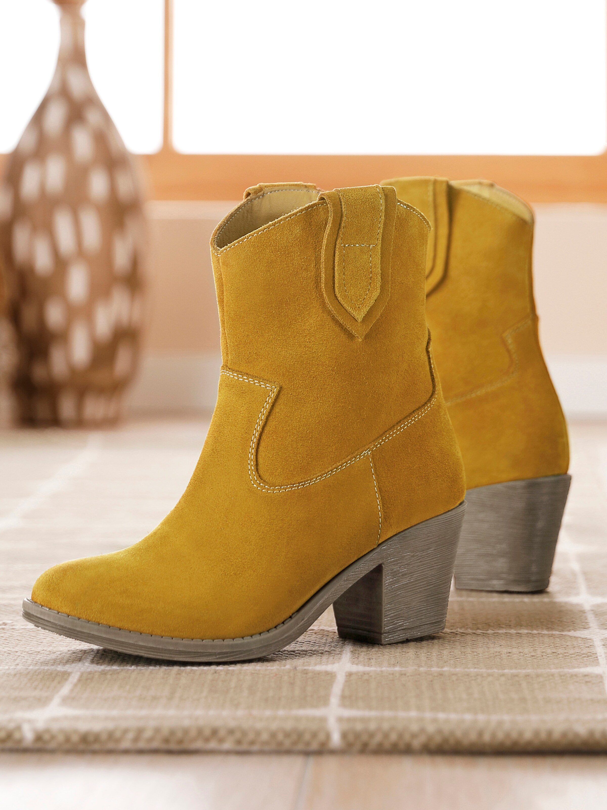 heine Stiefelette in gelb