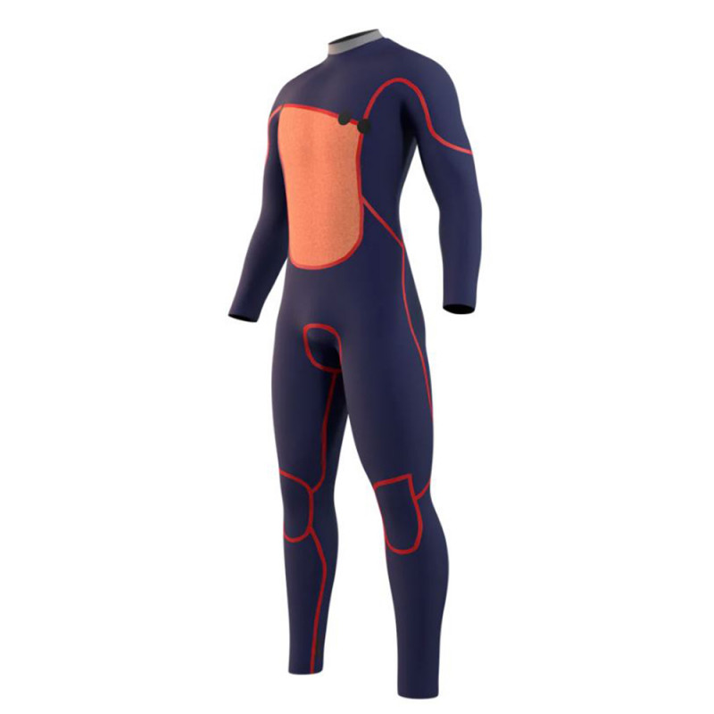 COMBINAISON MYSTIC THE ONE 4/3MM ZIP FREE NOIR