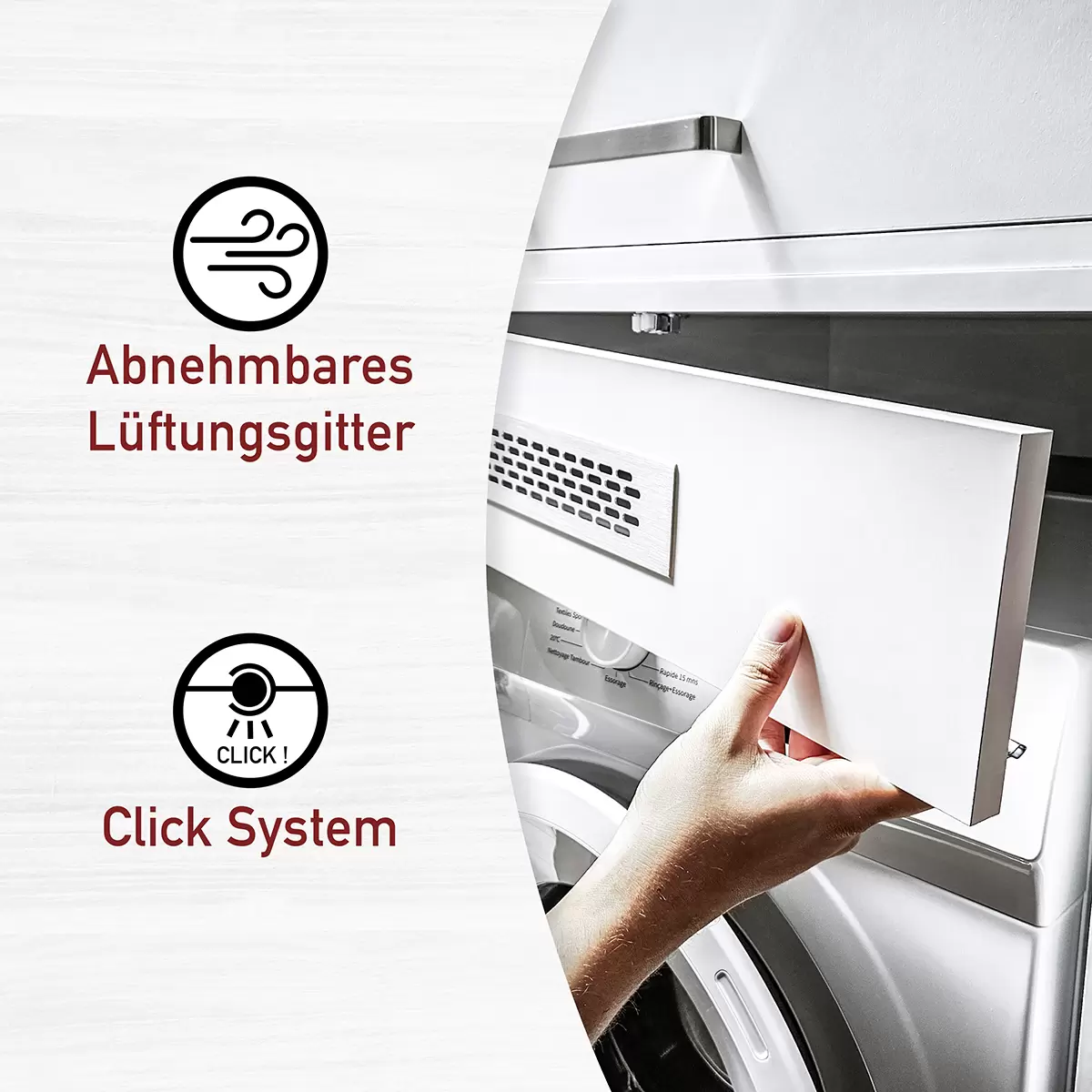 Geräteschrank 2 Galleria Bianco weiss