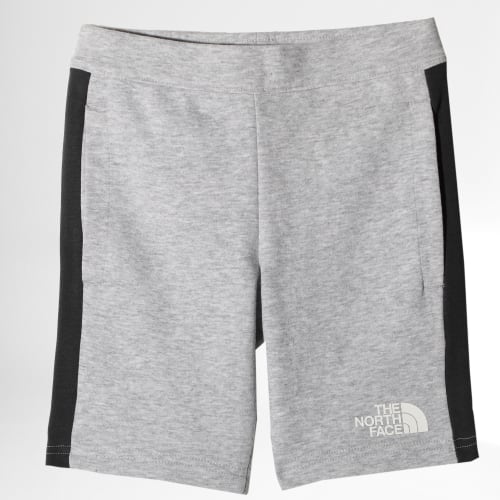 Short Jogging Enfant Slacker Gris Chiné
