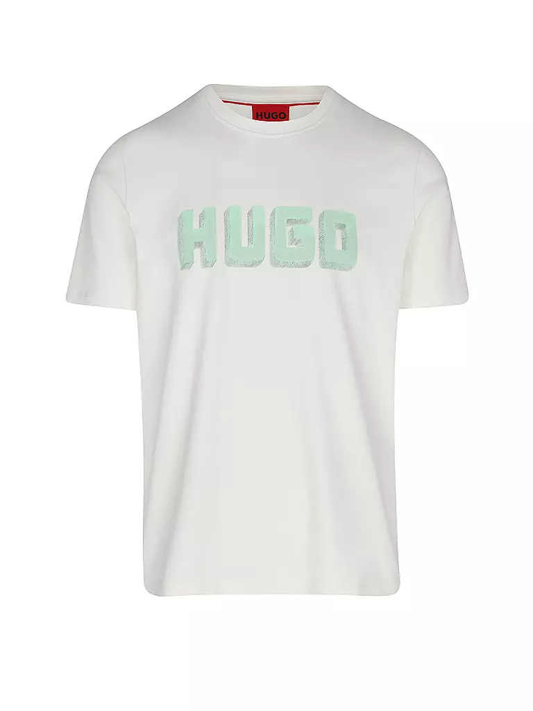 HUGO T-Shirt DAQERIO creme