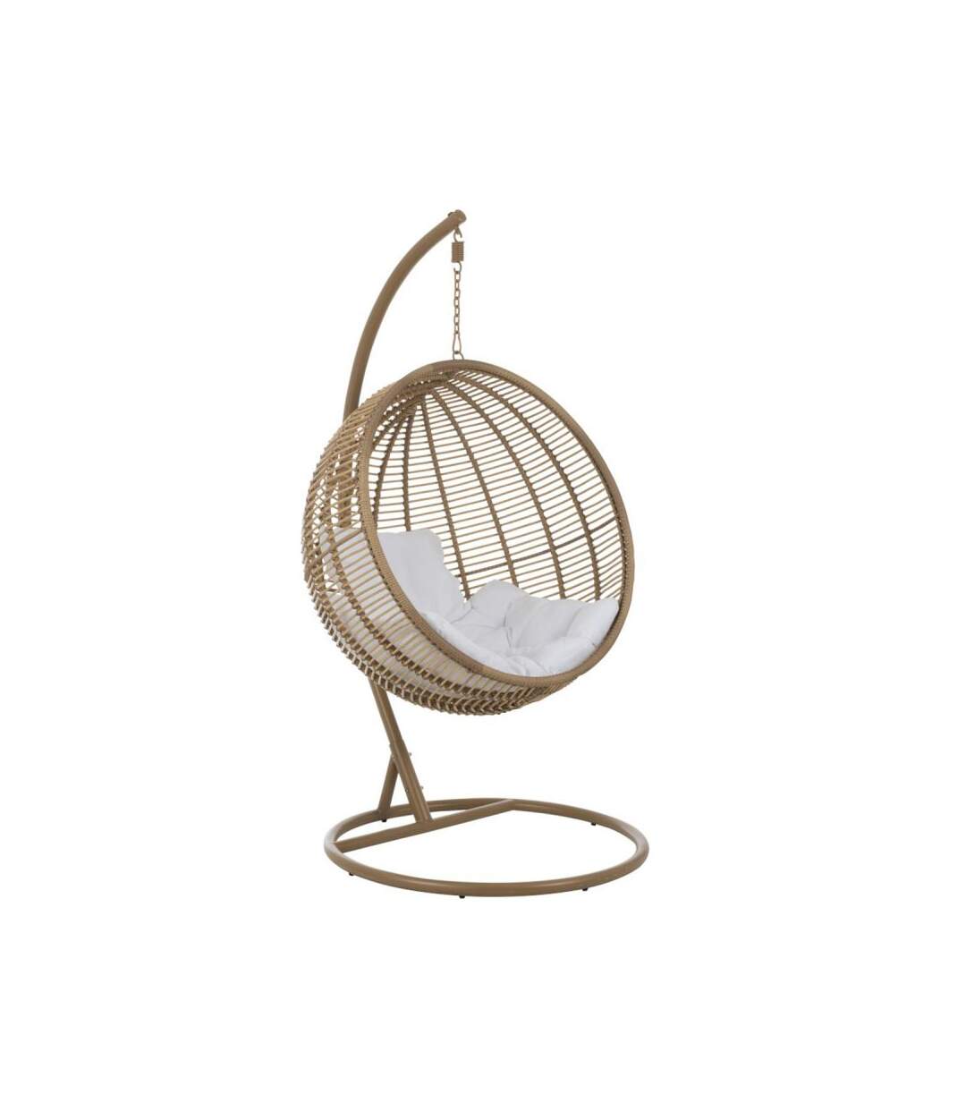 Paris Prix - Chaise Suspendue Déco lounge Rond 193cm Naturel