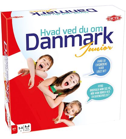 TACTIC Br?tspil - Hvad Ved Du Om Danmark? - Junior