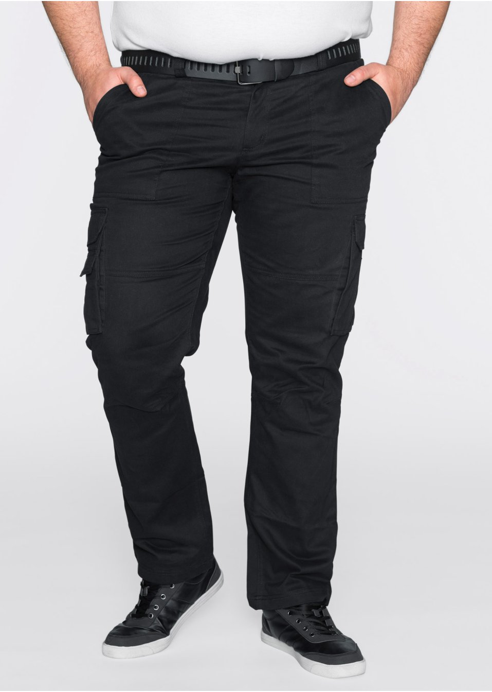 Pantalon cargo regular fit straight