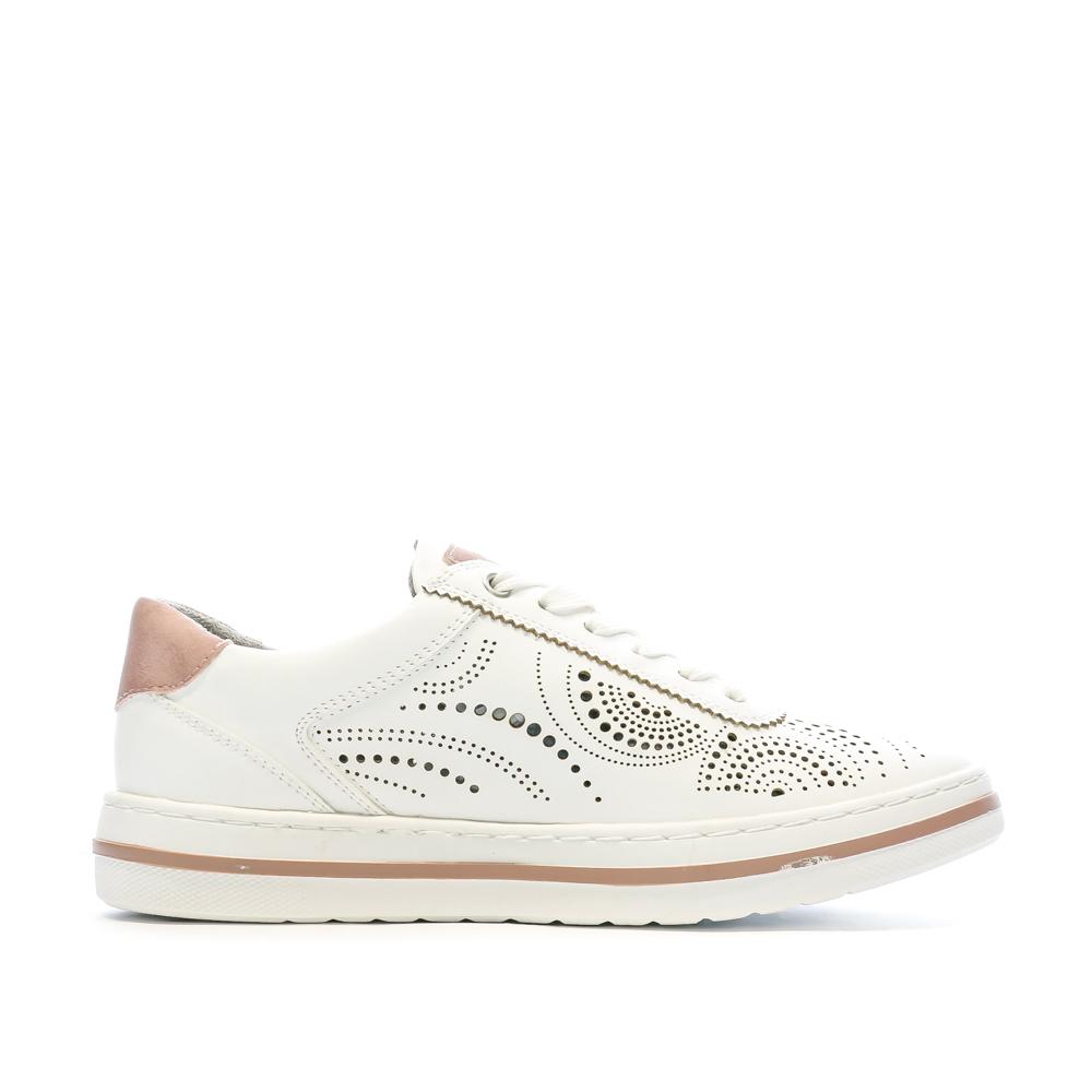 Relife Baskets Blanc/Rose Femme Relife Jorkraine