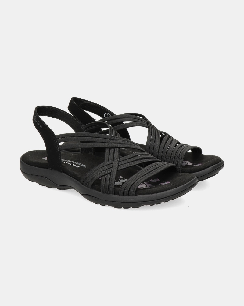Skechers Reggae Slim Sandalen  - zwart