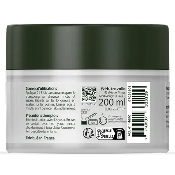 Máscara Reparadora Luxéol 200ml
