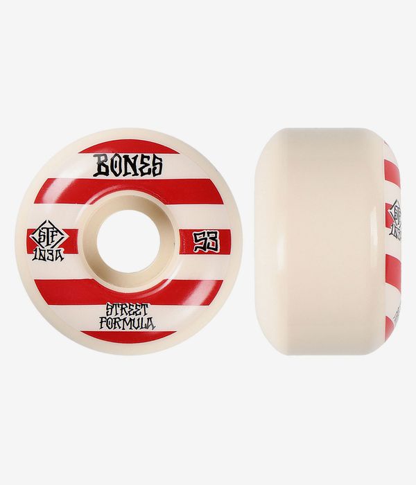 Bones STF V4 Series VI Rollen (white red) 53mm 103A 4er Pack
