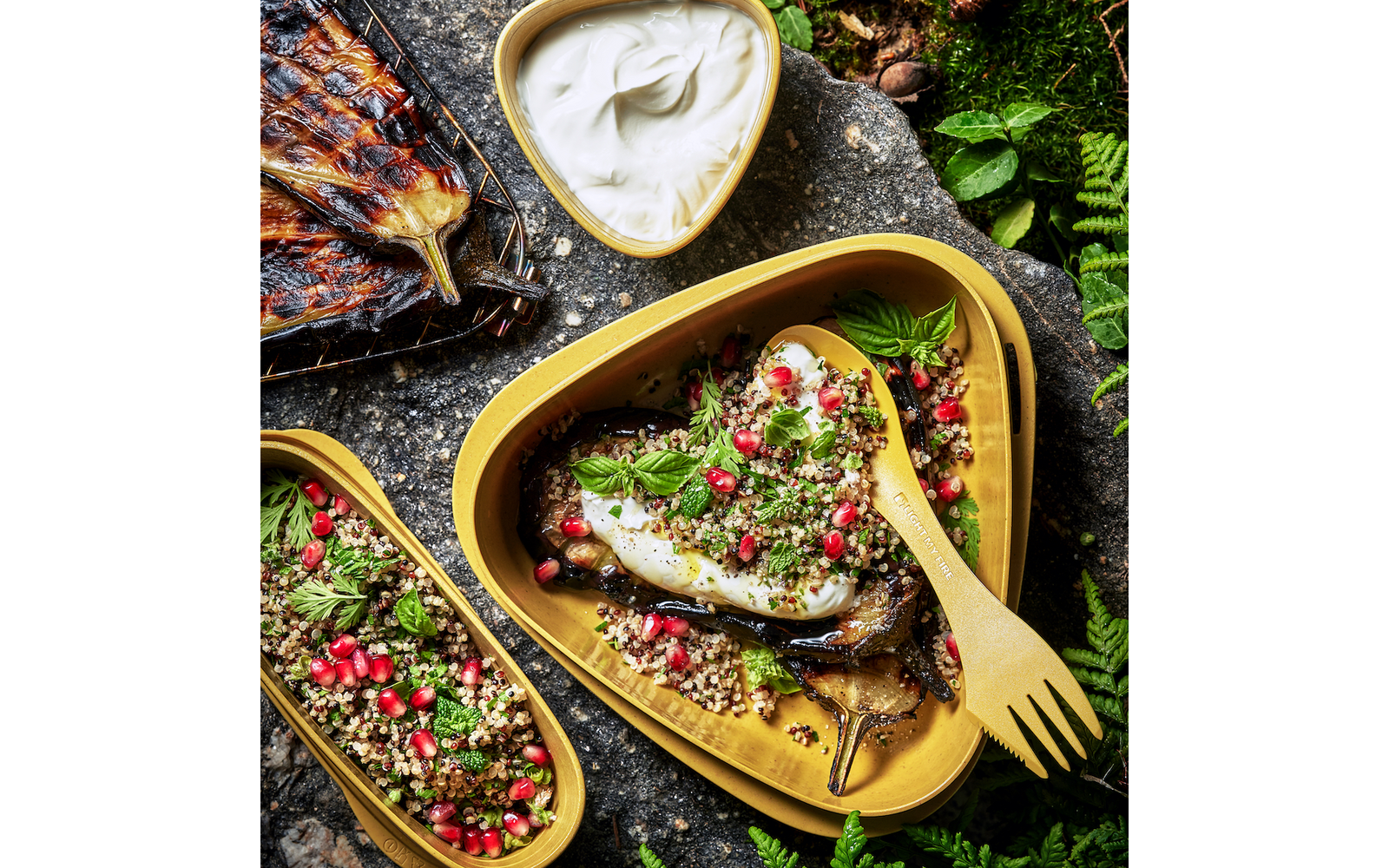Light My Fire Lunchkit Geschirrset 6 teilig dustypink