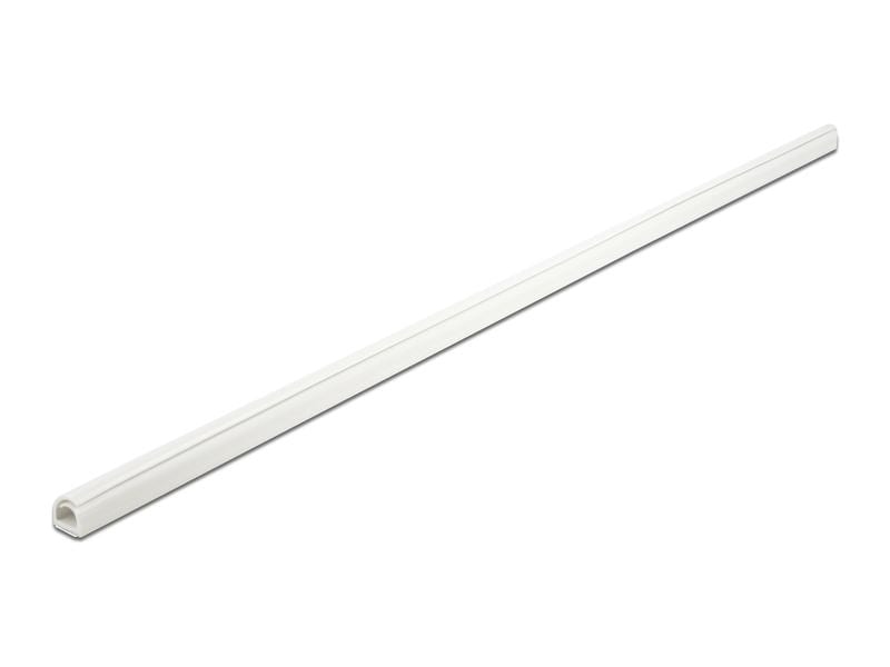 Delock Kabelkanal selbst-schliessend, -klebend 1 m x 10 mm Delock Kabelkanal Mini selbstschliessend selbstklebend 10 x 10 mm – Länge 1 m weiss