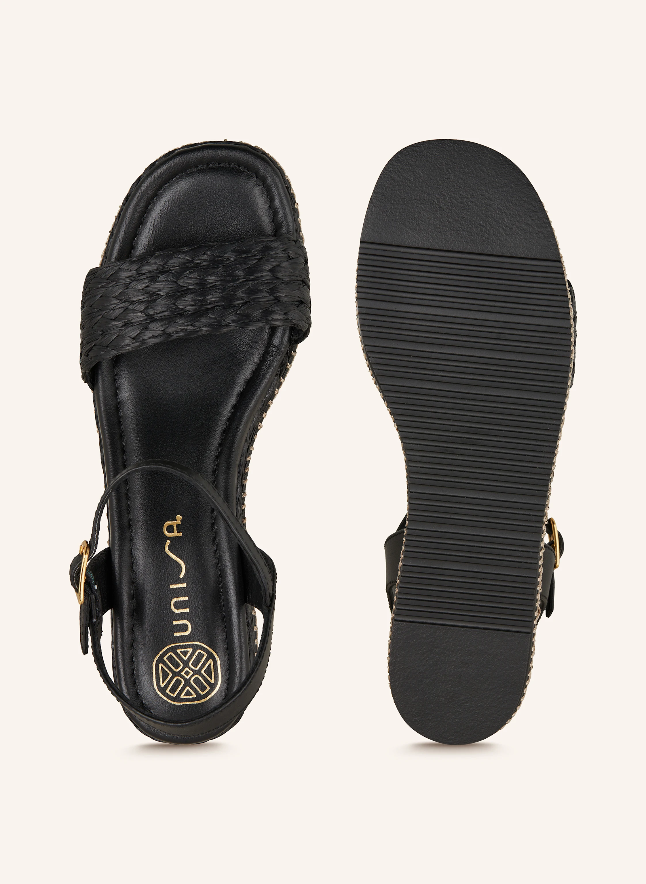 UNISA Plateau-Sandalen KEBEC