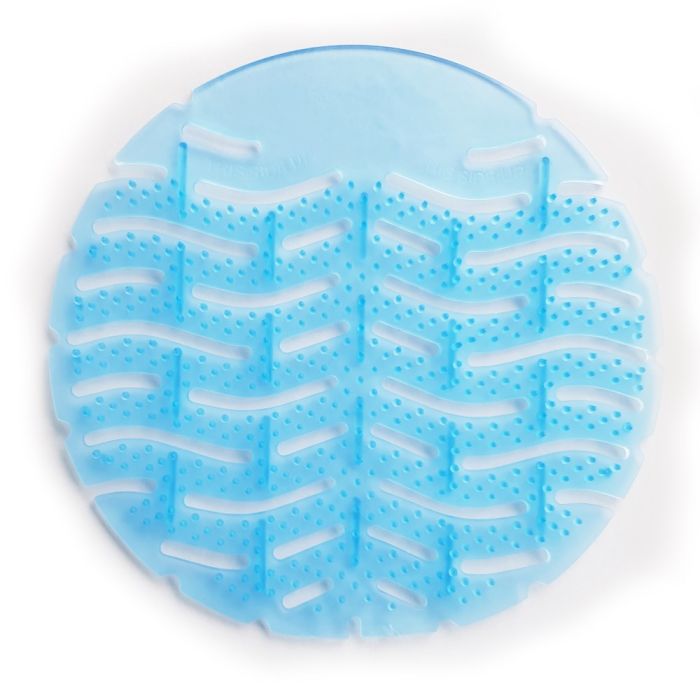 10x Urinoir kunststof matten toiletmat Blauw (497410)