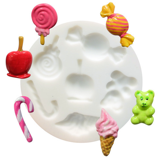 Mini moule, en silicone - Bonbons