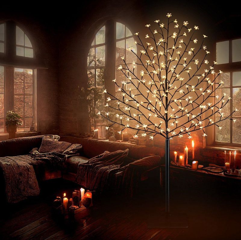 Kersenbloesemboom - Spatwaterdicht - IP44 - 5m Kabel - LED Verlichting