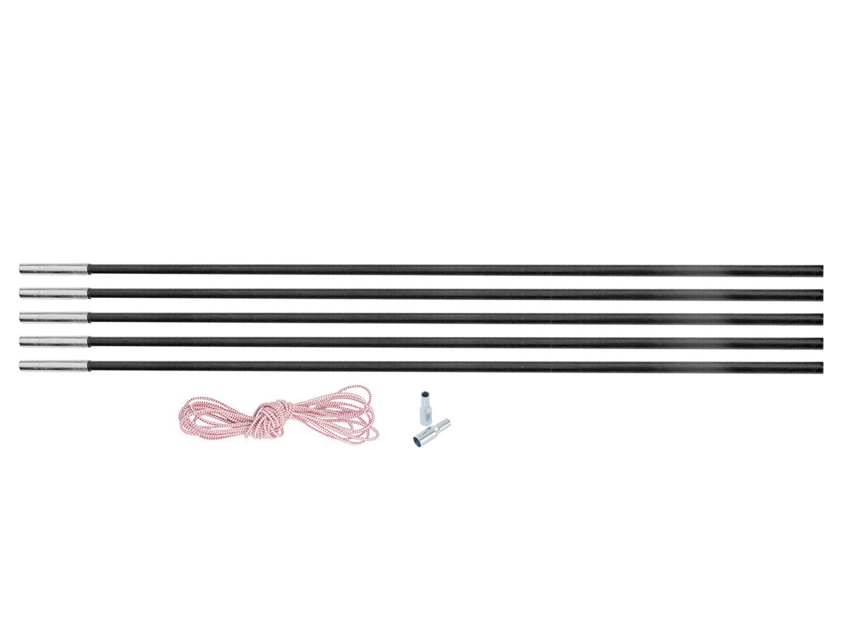Kampa glasfiber tentstok reparatieset 9,6 mm