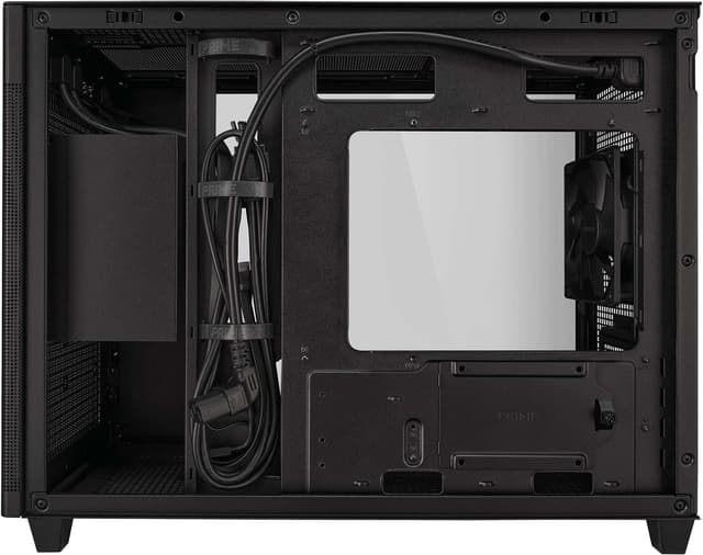 ASUS Prime AP201 TG MicroATX/MiniITX PC kabinet (sort)