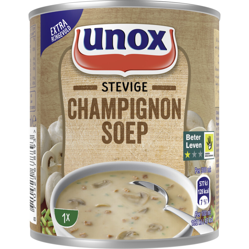 Unox Stevige champignonsoep
