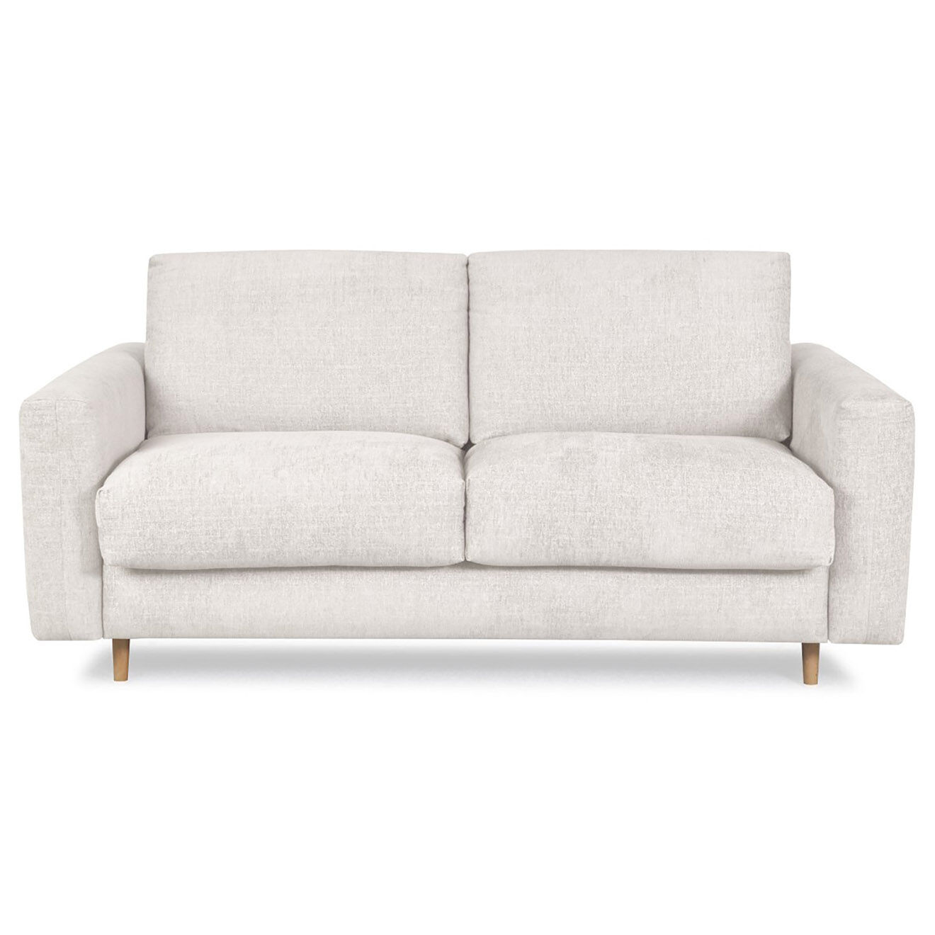 Bobochic Canapé convertible cocoone express beige - 220x105x98 cm