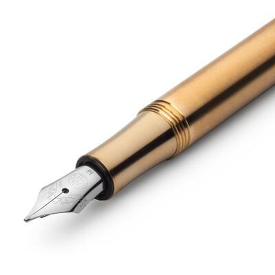 Kaweco Liliput Füllfederhalter, Messing, F