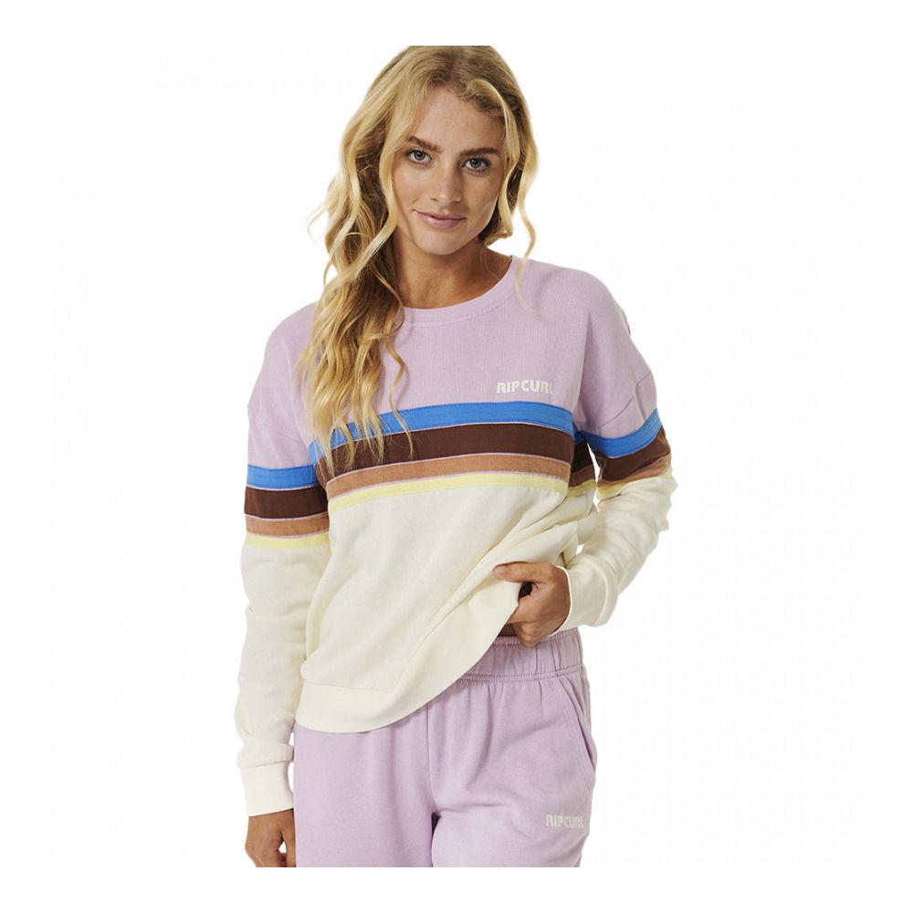 Rip Curl SURF REVIVAL CREW - Sweat Femme lilac