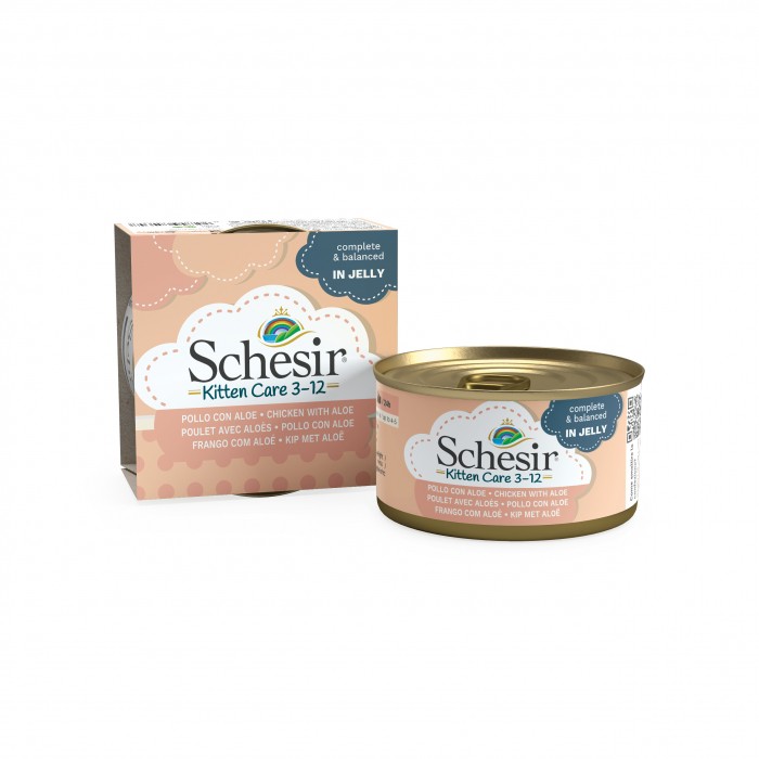 Schesir Pâtées en gelée Kitten - 14 x 85 g