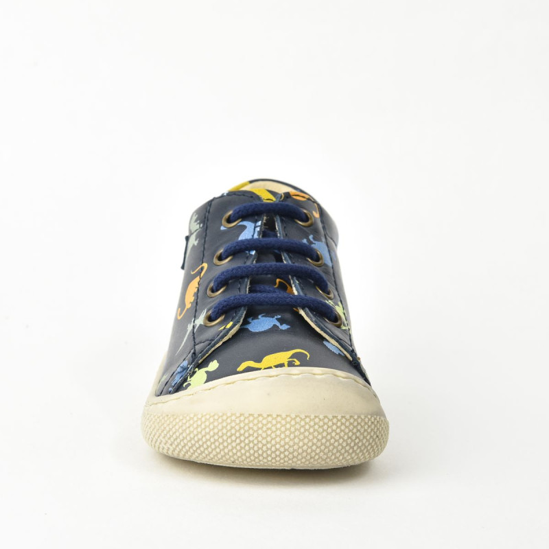 Naturino Naturino Barefoot Amur Print Dinosaures Navy