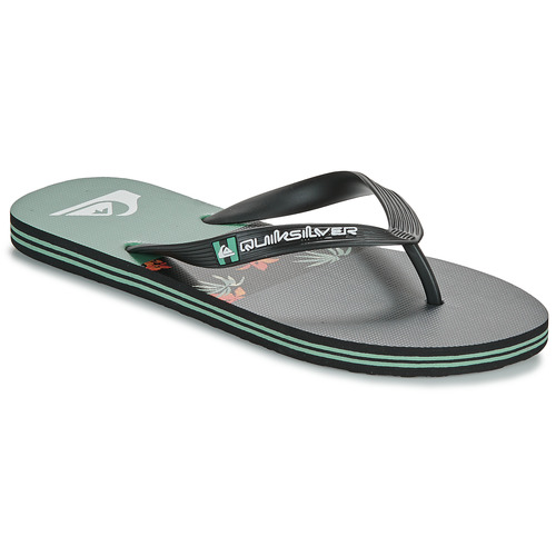 Quiksilver - MOLOKAI STRIPE Negro / Verde