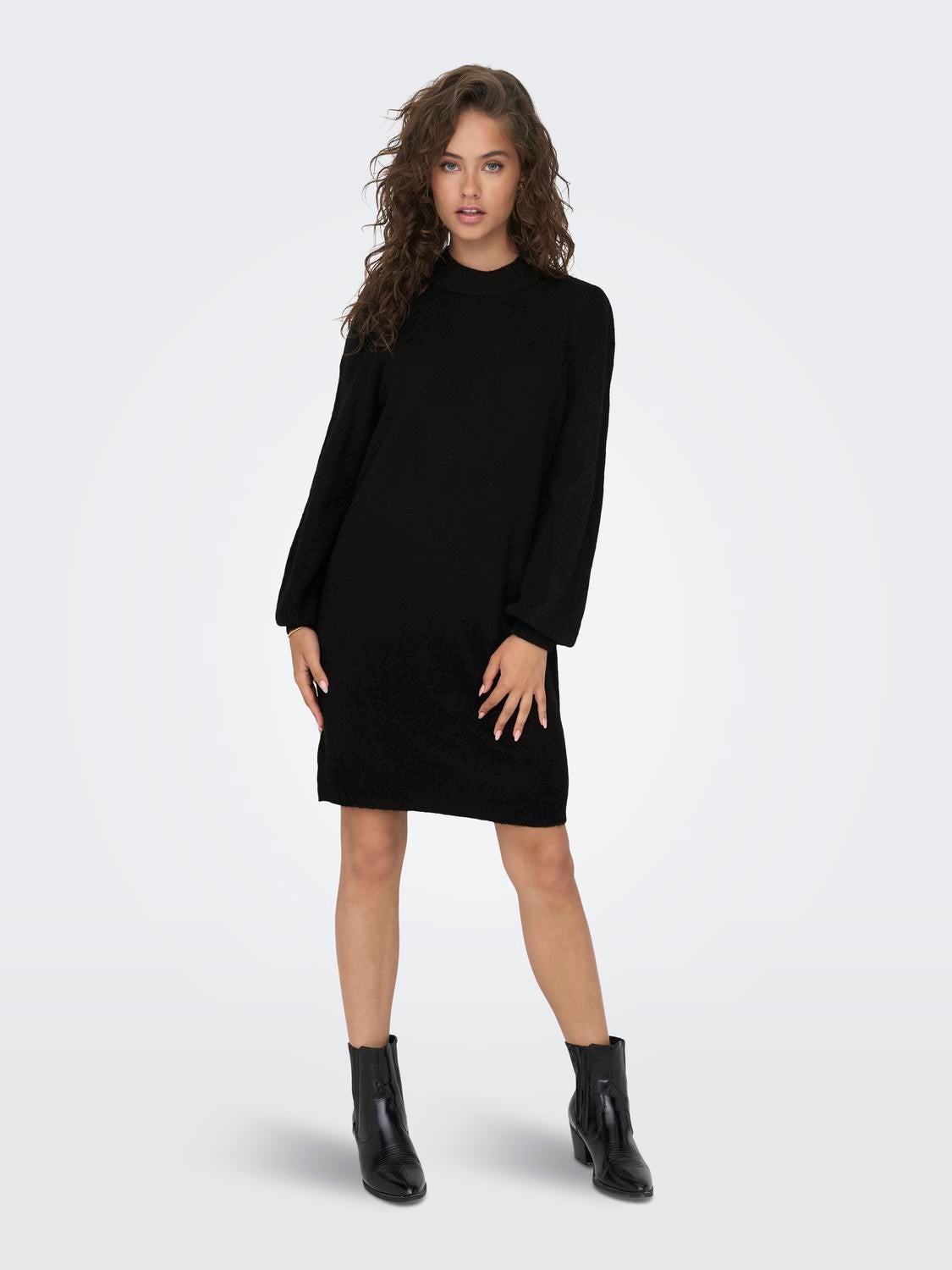 JDYRUE Kurzes Kleid Black