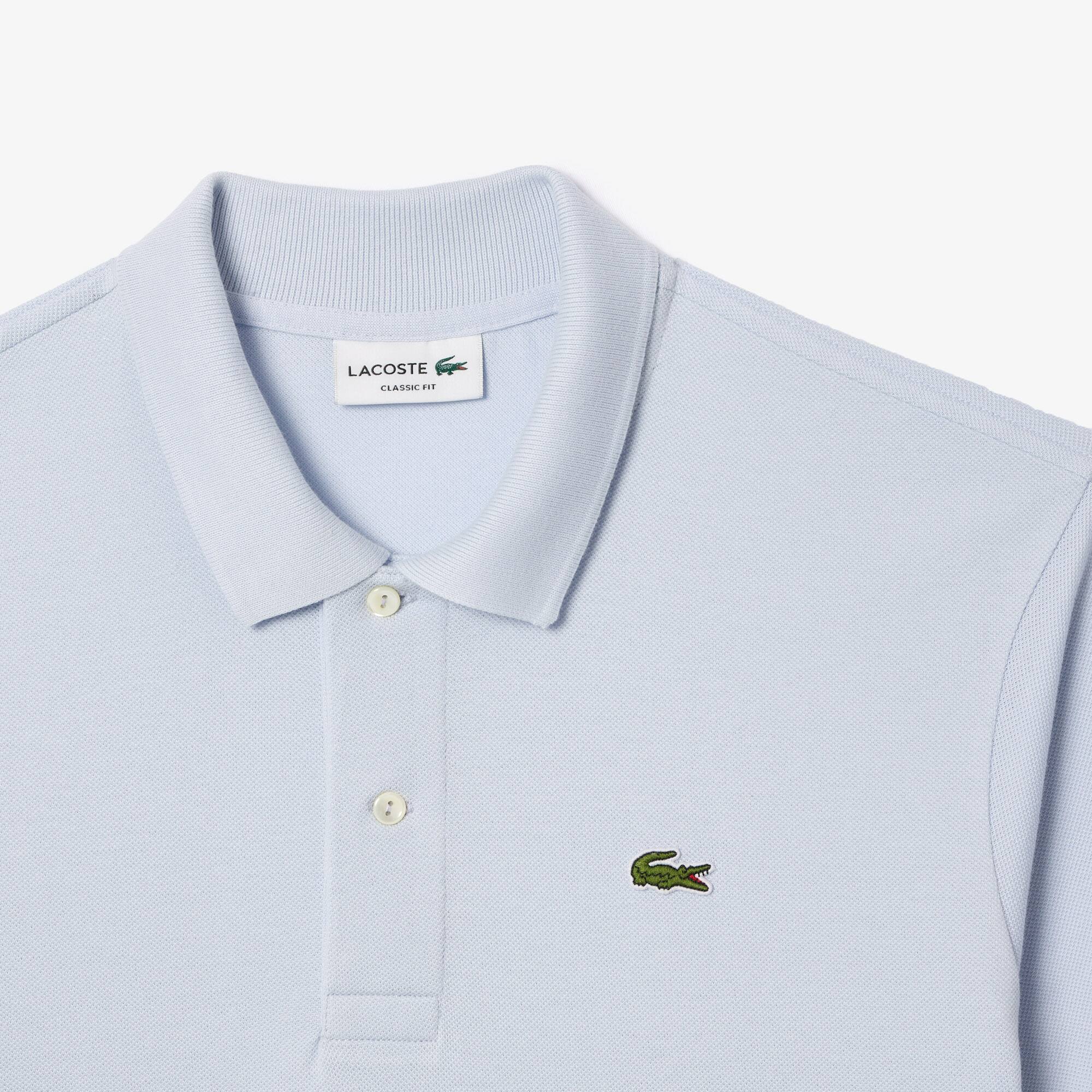 Original L.12.12 LACOSTE Poloshirt aus flockigem Piqué Kurze Ärmel - Blau - Lacoste - Herren