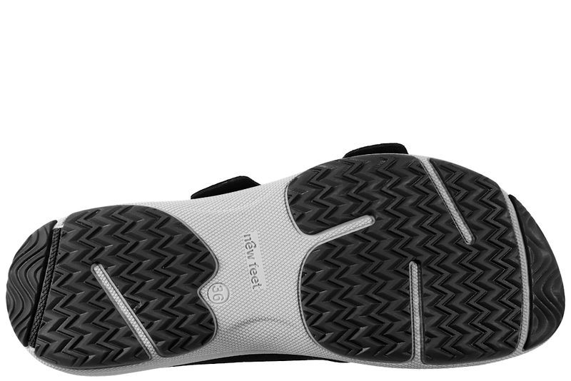 NEW FEET SLENTERS I SORT RUSKIND