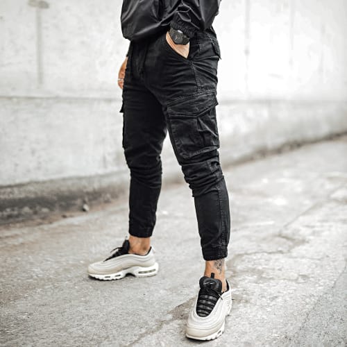Pantalon Cargo XQ05 Noir
