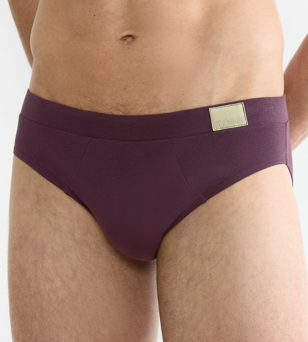 SLOGGI<br>Conjunto de 2 cuecas. Escolha o natural em algodão orgânico.