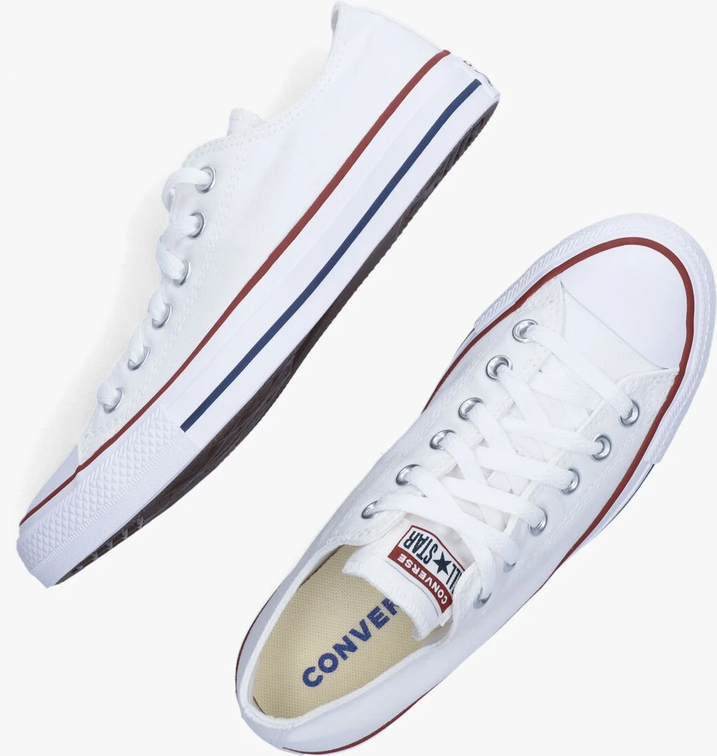 CONVERSE witte converse lage sneakers chuck taylor all star ox dames
