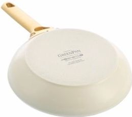 Greenpan Padova Cream White 10 delige Pannenset met keramische antikleeflaag 10 delige