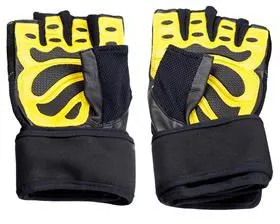 HMS Gym Handsker RST01 sort/gul r. XXL (17-63-204)