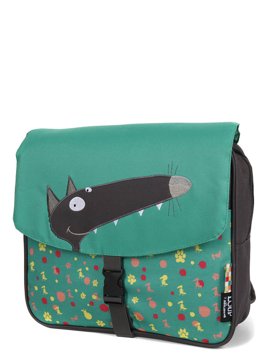 Cartable Loup x Les DÀglingos 32 cm