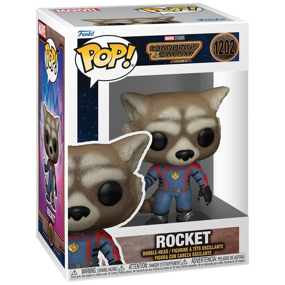 POP! Vinyl 1202: Marvel's Guardians of the Galaxy Volume 3 - Rocket