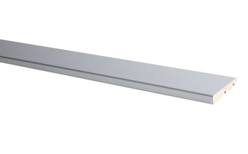 Plint Model Recht Zilver 1,4 x 7,5 x 240 cm