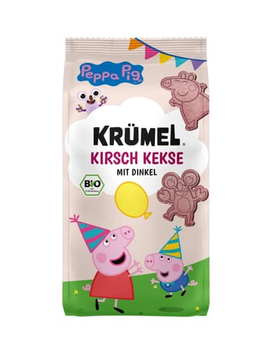 Krümel Bio Kirsch Keks Peppa X Krümel