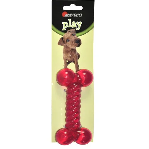 Brinquedo para mastigar para cães Nayeco em formato de osso trançado