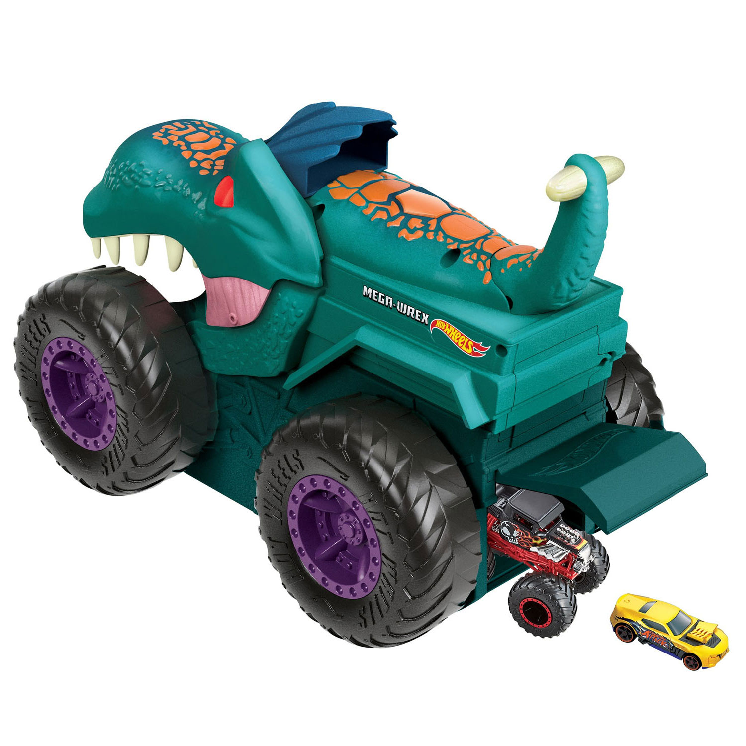 Hot Wheels Monster Truck - Car Chompin' Mega-Wrex